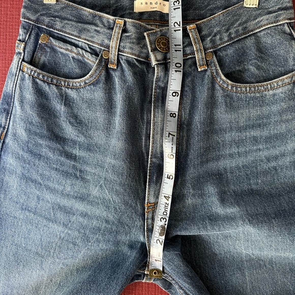 Sandro Flare Jeans 34 EUC - Picture 8 of 14